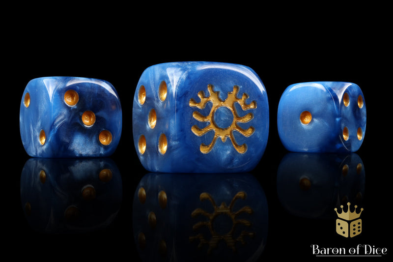 Load image into Gallery viewer, Entombed Skeleton Rune Dice
