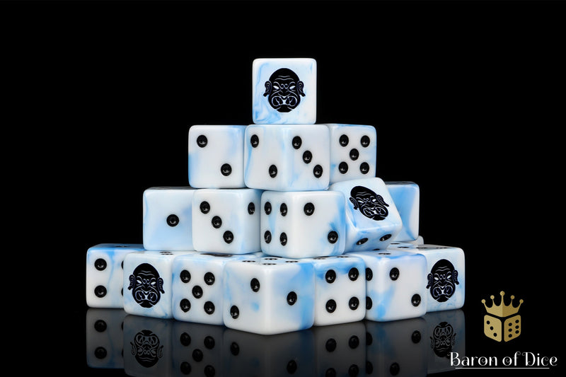 Load image into Gallery viewer, Giant Dice - White Ice
