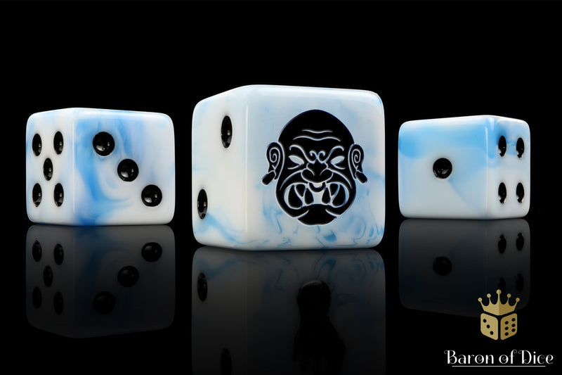 Load image into Gallery viewer, Giant Dice - White Ice
