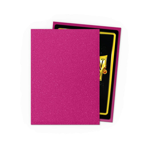 Dragon Shield 100ct Matte Sparkles - Pink Sapphire 