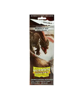 Dragon Shield Perfect Fit Sealable Smoke 100ct 