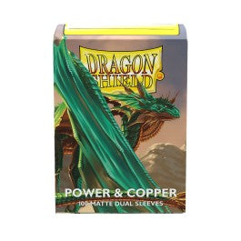 Dragon Shield 100ct Dual Matte - Power & Copper 