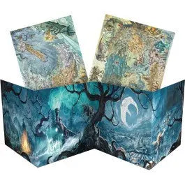 The Crooked Moon: Wickermoon GM Screen & Maps 