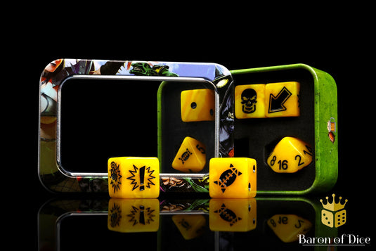 Twilight - Bloody Football Dice (Set of 7)