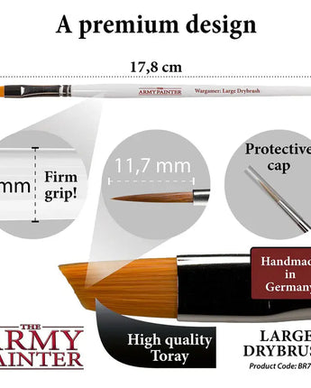 Wargamer Brush: Large Drybrush 