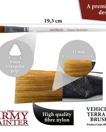 Wargamer Brush: Vehicle & Scenery 