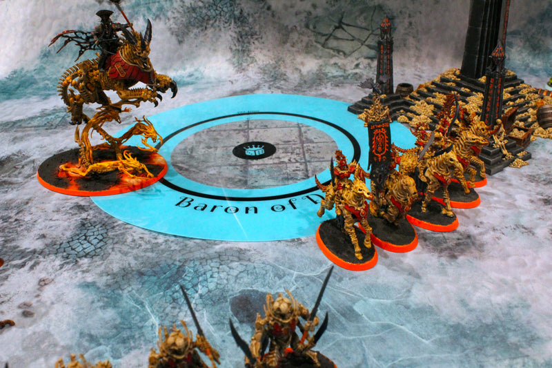 Load image into Gallery viewer, Objective Markers - AOS and 40k Compatible (Set of 8) Narrative
