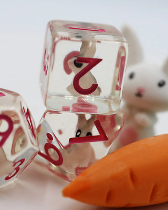 Backyard Bunny RPG Inclusion Dice Set 