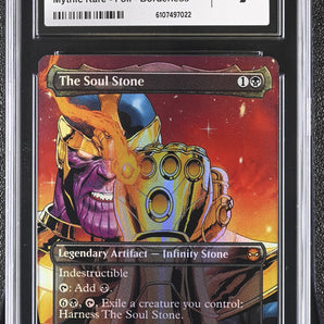 MINT CGC 9 The Soul Stone - Borderless (Spider-Man 243) 