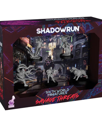 Shadowrun RPG: Savage Threats Miniatures 