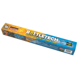 BattleTech: Battle Mat - Fire and Ice Caldera Lake 