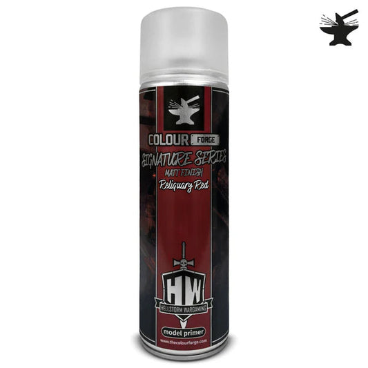 Colour Forge Spray Primer - Reliquary Red 