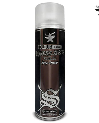 Colour Forge Spray Primer - Siege Armour 