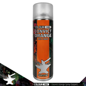 Colour Forge Spray Primer - Convict Orange 