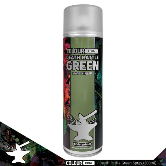 Colour Forge Spray Primer - Death Rattle Green 