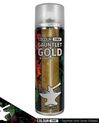 Colour Forge Spray Primer - Gauntlet Gold 