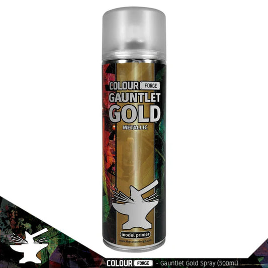 Colour Forge Spray Primer - Gauntlet Gold 