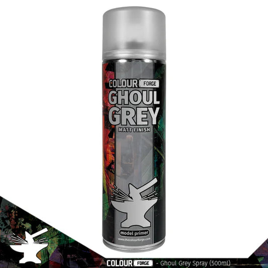 Colour Forge Spray Primer - Ghoul Grey 