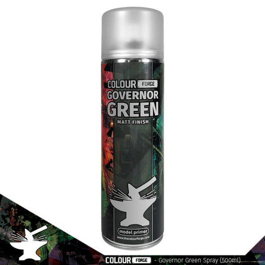 Colour Forge Spray Primer - Governor Green 