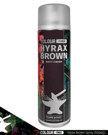 Colour Forge Spray Primer - Hyrax Brown 
