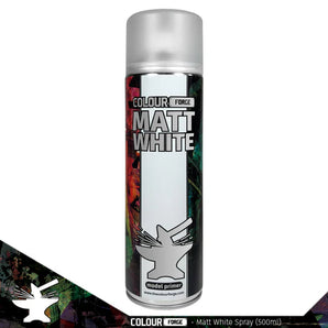 Colour Forge Spray Primer - Matt White 