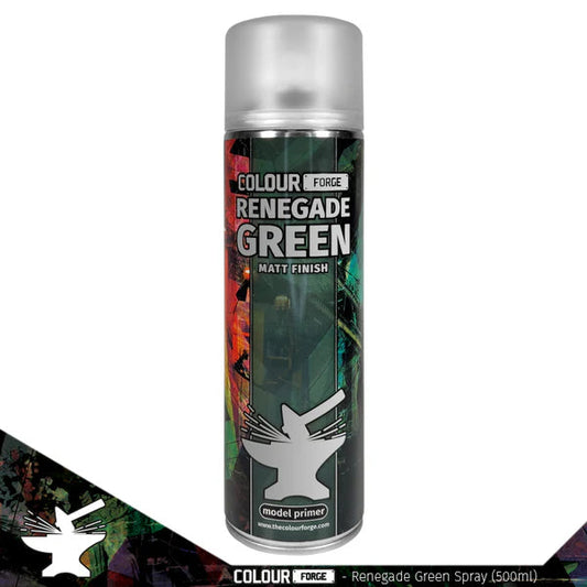 Colour Forge Spray Primer - Renegade Green 