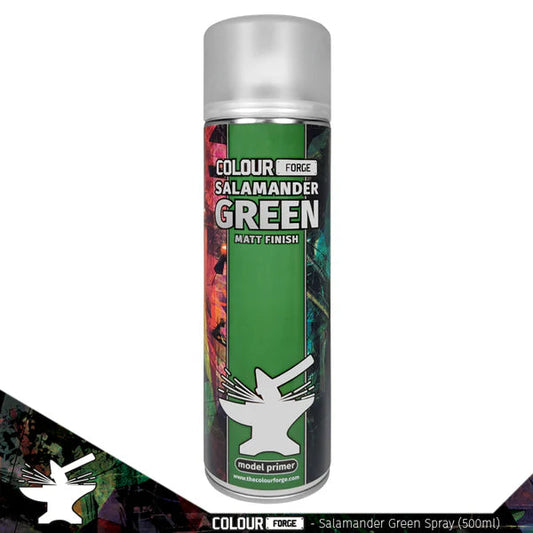 Colour Forge Spray Primer - Salamander Green 