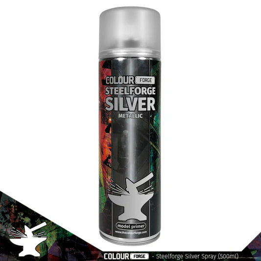Colour Forge Spray Primer - Steelforge Silver 