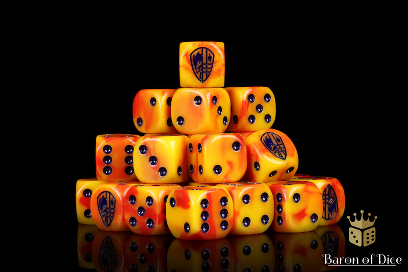 Load image into Gallery viewer, Conquest: Hundred Kingdoms - Official Dice Set
