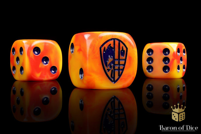 Load image into Gallery viewer, Conquest: Hundred Kingdoms - Official Dice Set
