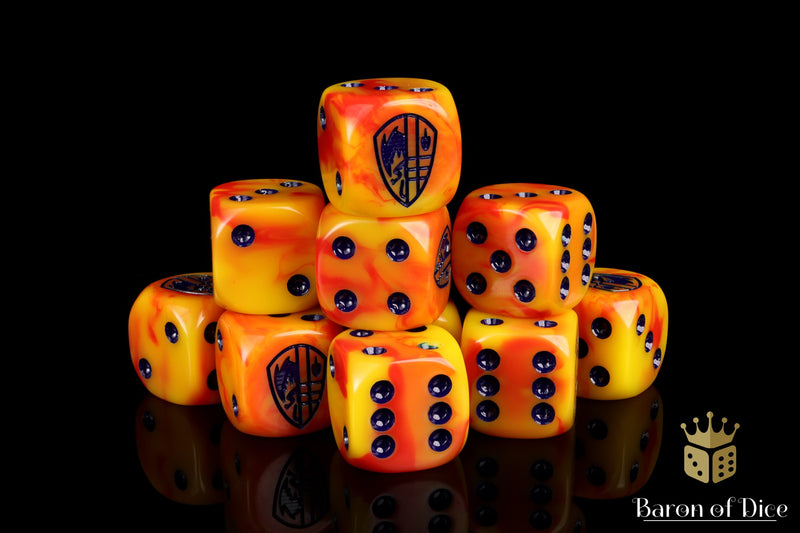 Load image into Gallery viewer, Conquest: Hundred Kingdoms - Official Dice Set
