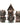 Warrior's Flail: Copper - Metal RPG Dice Set 