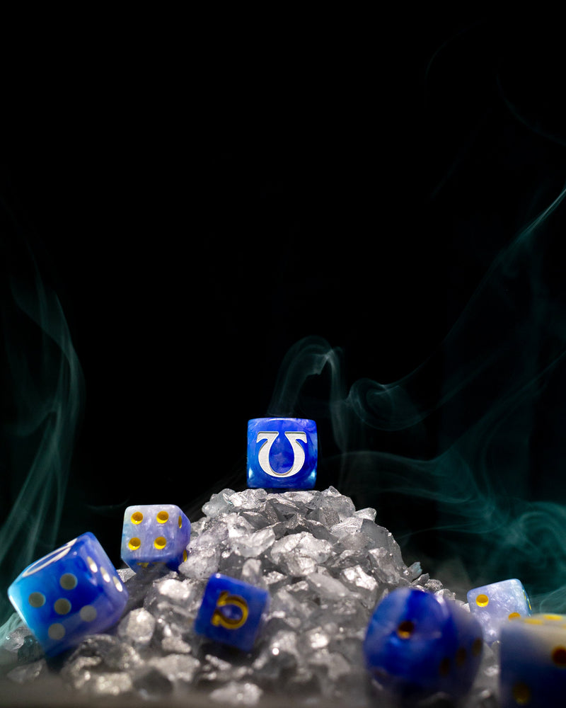 Load image into Gallery viewer, Omega Dice - White
