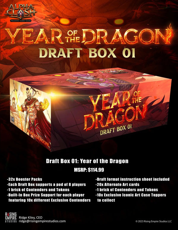 Alpha Clash Year of the Dragon Draft Box 
