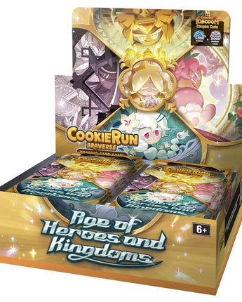 CookieRun TCG: Age of Heroes and Kingdoms Set 2 Booster Display 