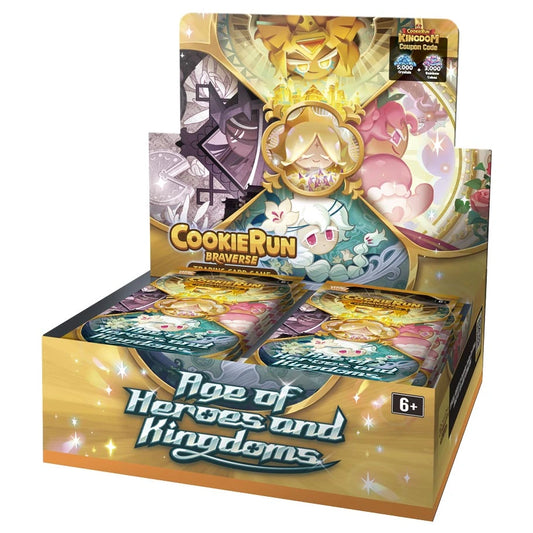 CookieRun TCG: Age of Heroes and Kingdoms Set 2 Booster Display 