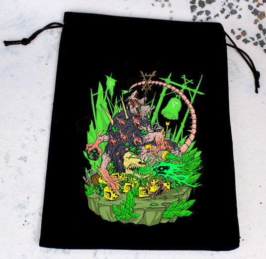 Premium Black Dice Bags