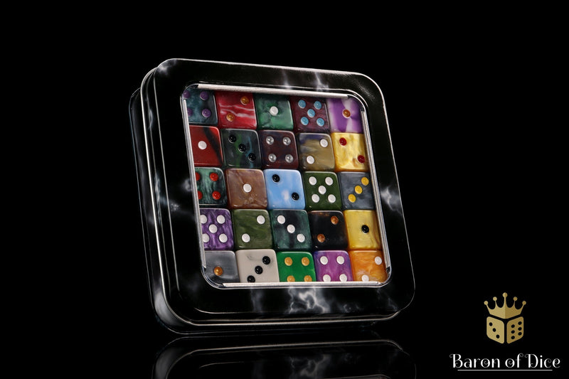 Load image into Gallery viewer, Gothic Garnish Official Dice 
