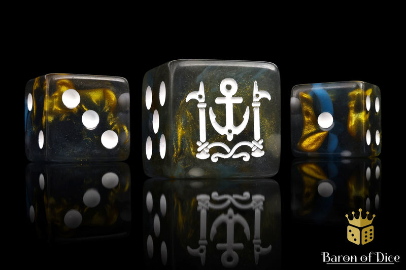 Load image into Gallery viewer, Floating City Dice
