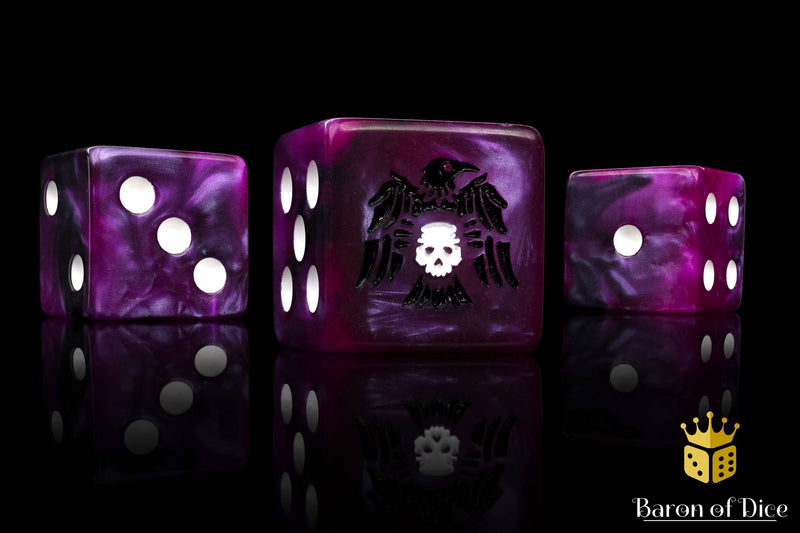 Load image into Gallery viewer, Raven &amp; Skull Dice
