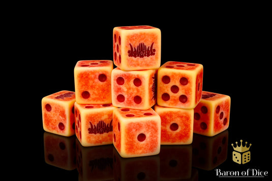 Bone Crown Dice