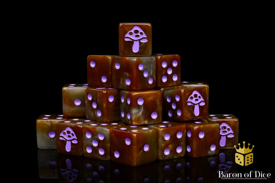 Shroom Dice - Purple