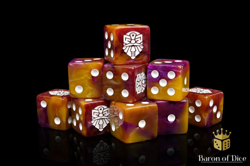 Load image into Gallery viewer, Dwarven Gold Dice
