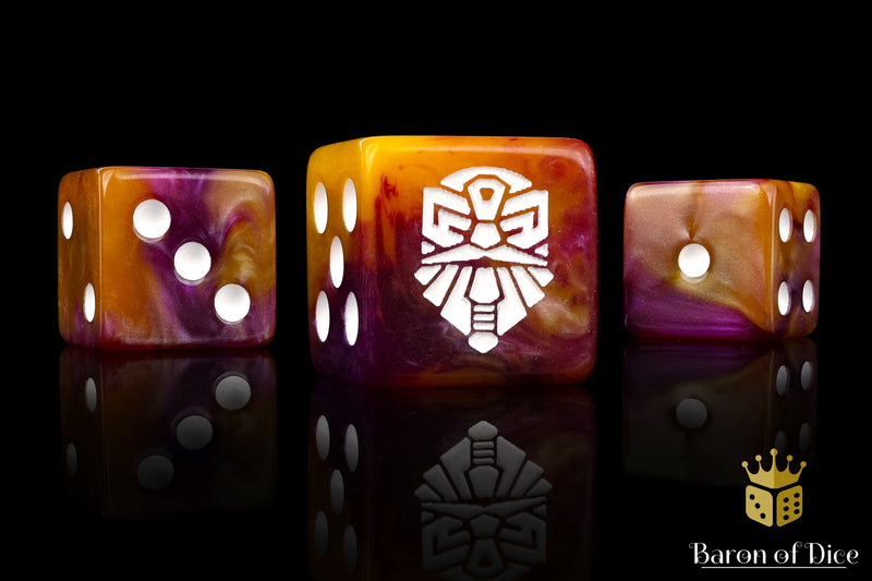 Load image into Gallery viewer, Dwarven Gold Dice
