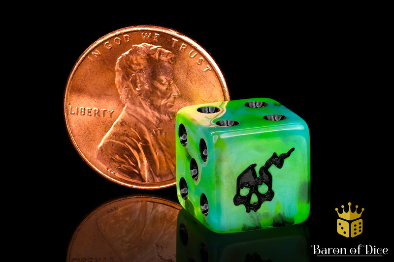 Load image into Gallery viewer, Ethereal Ghost Dice
