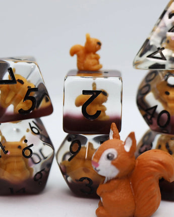 Squirrel RPG Dice Set 