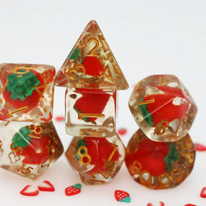 Wild Strawberries RPG Dice Set 