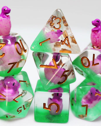 Enchanted Dragon Hatchlings RPG Dice Set 