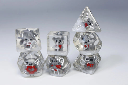 Distinguished Gentleman Teddy RPG Dice Set 