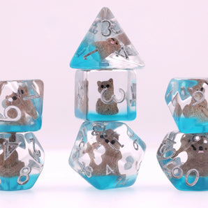 Soft Kitten RPG Dice Set 